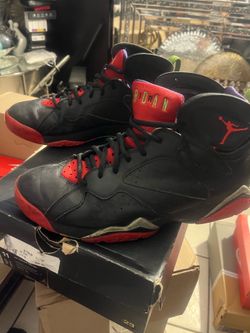 Size 11 - Nike Air Jordan 7 Retro Marvin The Martian Black Red Purple Green