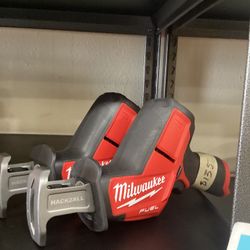 Milwaukee M12 Fuel Brushless HackZall (Tool-Only) $135