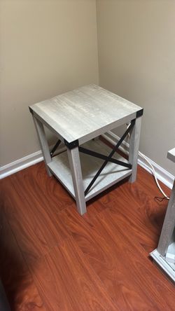 Two side tables