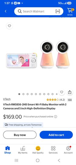 VTech RM5856-2HD Smart Wi-Fi Baby Monitor