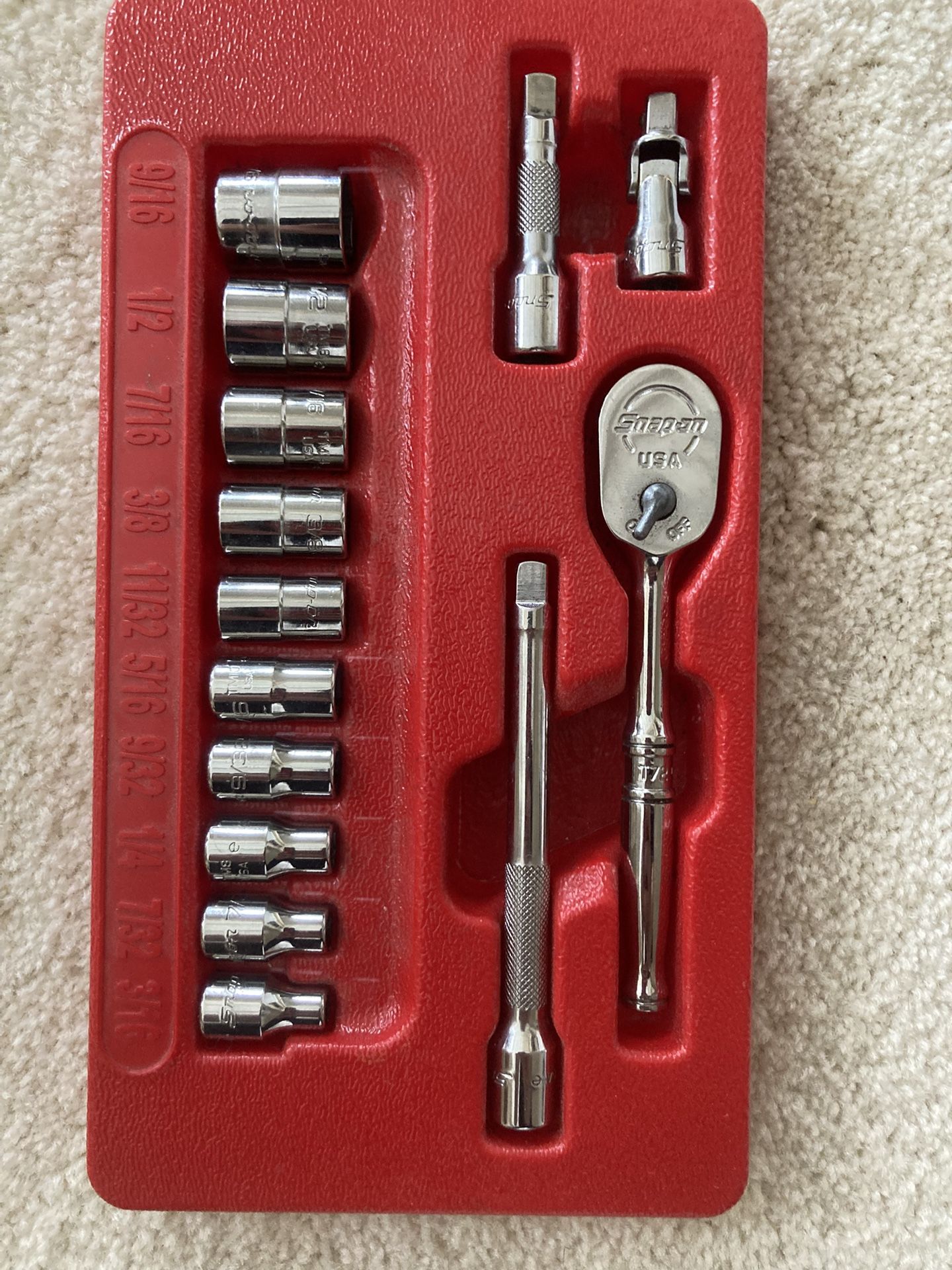 Snap On Tools 1/4 Drive SAE 114ATMP