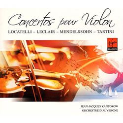 Kantorow, Jean-Jacques Concertos Virtuose: Leclaire, Mendelssohn cd New 