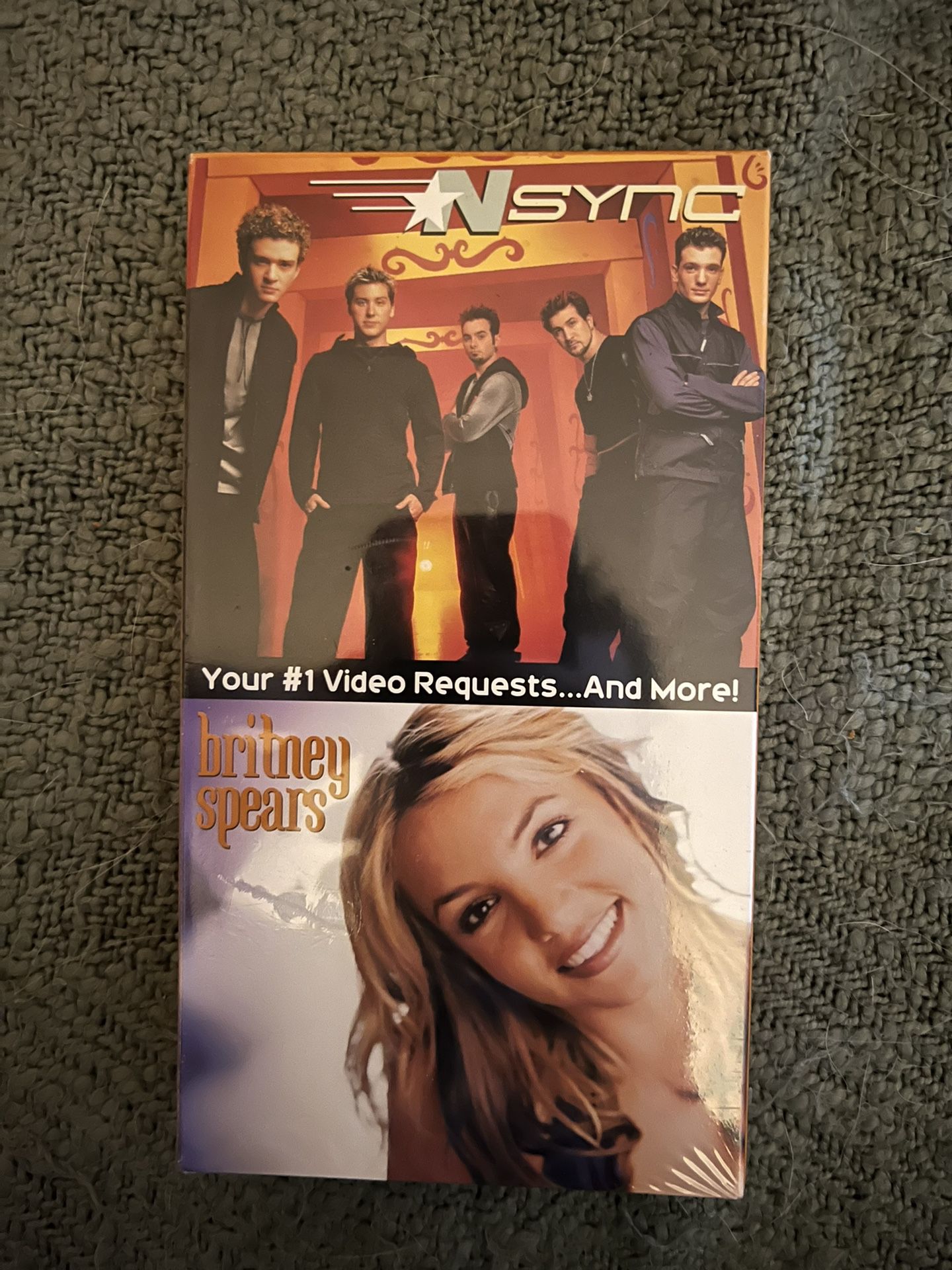 *NSYNC And Britney Spears VHS (factory sealed)