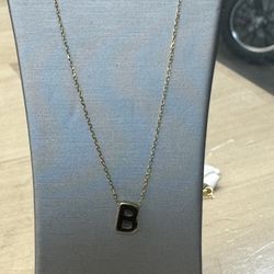 14k Y/g Pendant/chain