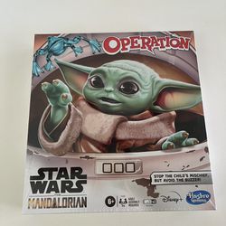 Operation Game: Star Wars The Mandalorian Edition Board Game for Kids NEW SEALED