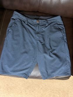 Volcom Men's Blue Chino Shorts Size 31