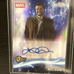 2025 Topps Marvel Chrome Foggy Nelson Debut On-Card Auto Refractor Daredevil