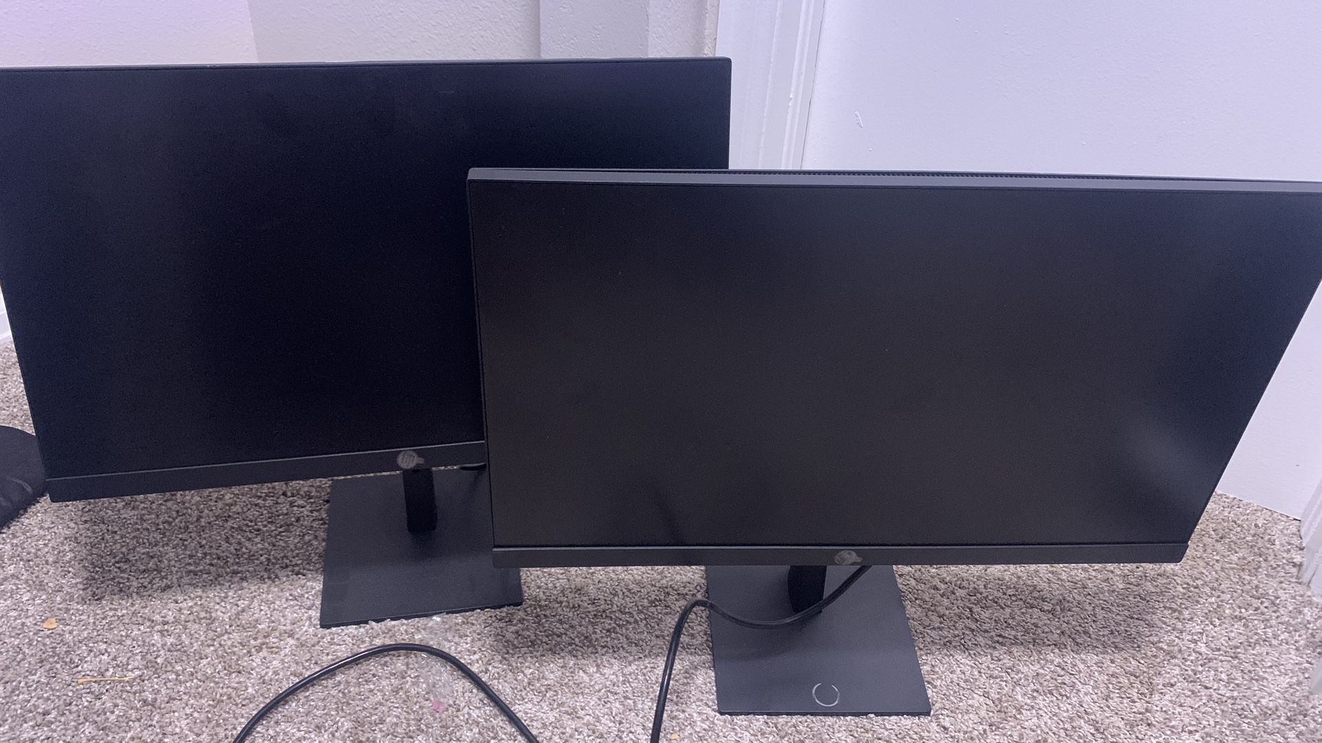 2 HP 24” Monitors – P24h G5 FHD – Like New