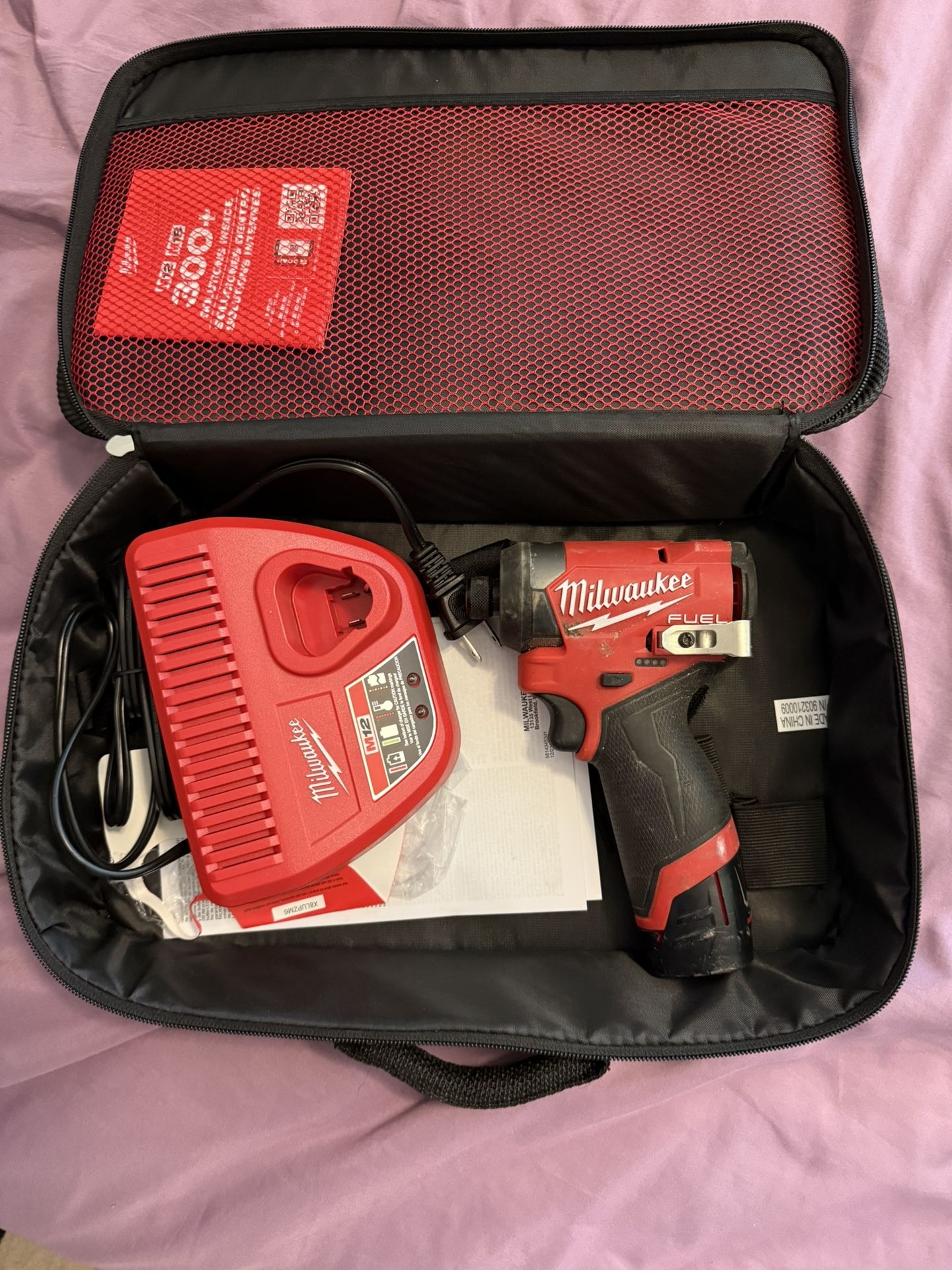 Milwaukee M12 Impact Drill
