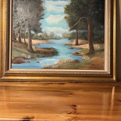 Painting With Frame