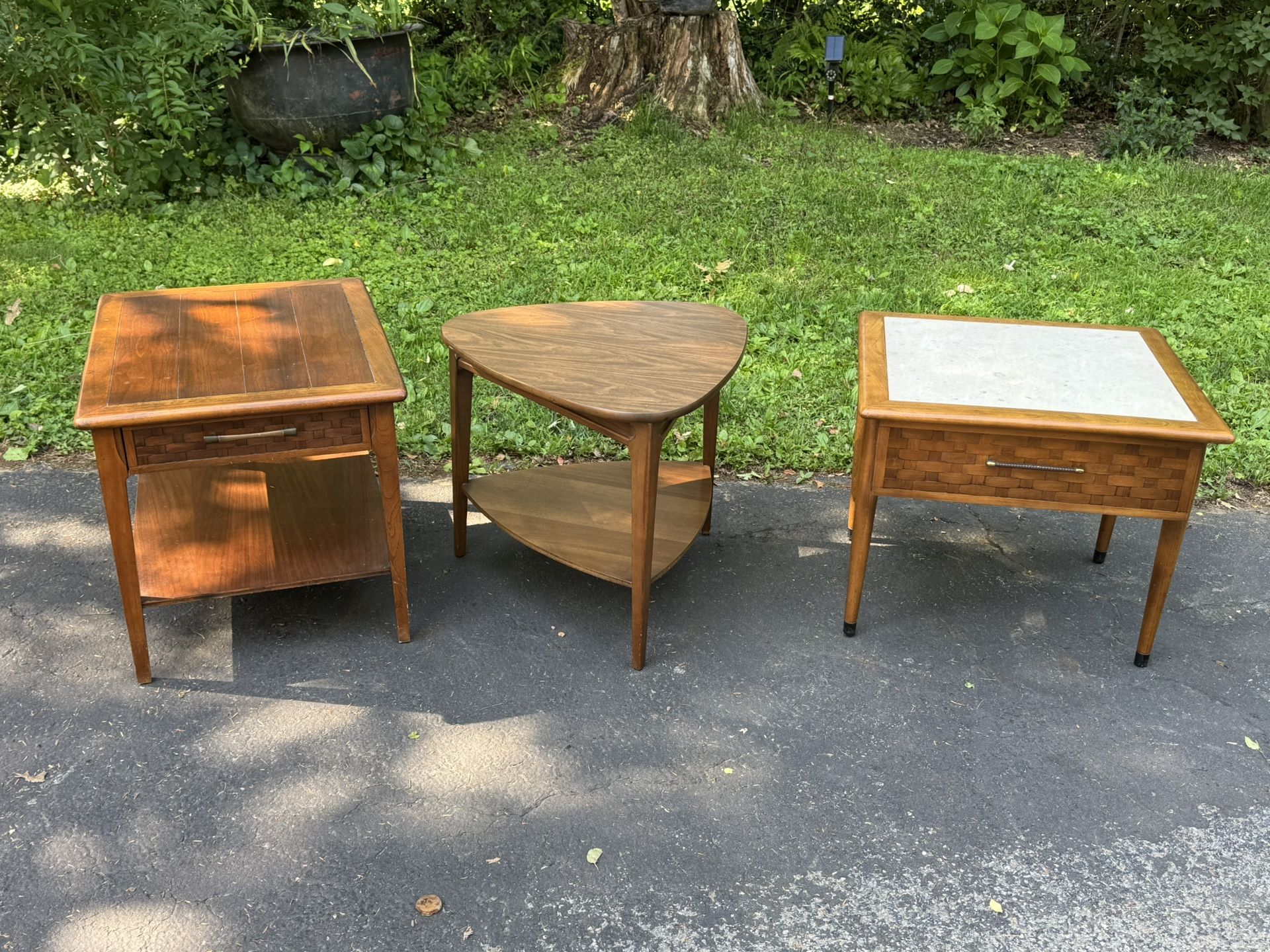 Lane and Mersman Mid Century Side Tables - 3 Tables