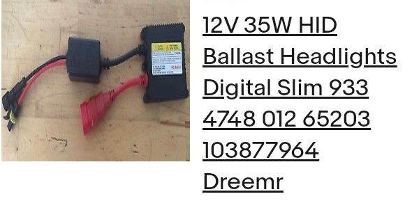 Light Ballast 12v