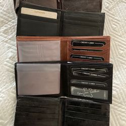 Five New Men’s Bifold Wallets