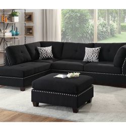 Sectional W/ottoman