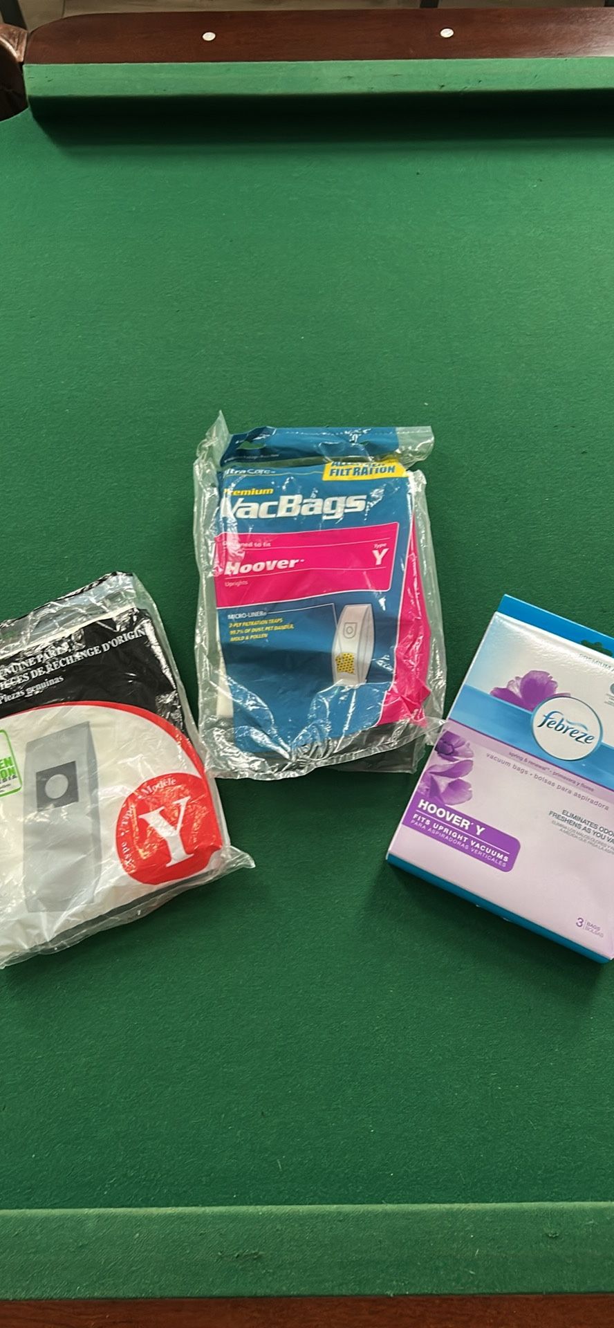 Hoover Vacuum Bags Size Y