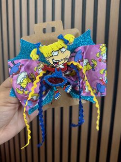 Rugrats Angelica Hair Bow Clip