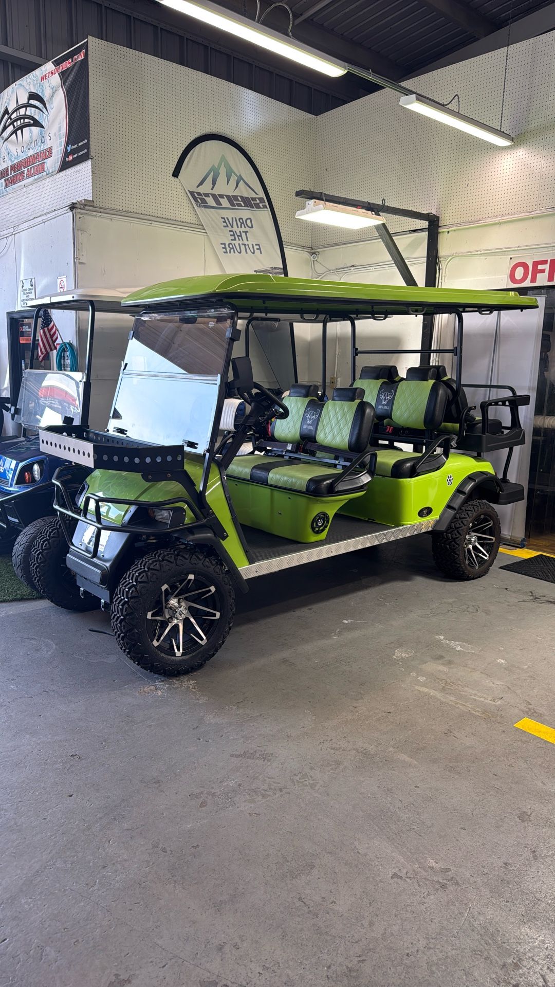 Iron Bull Golf Cart