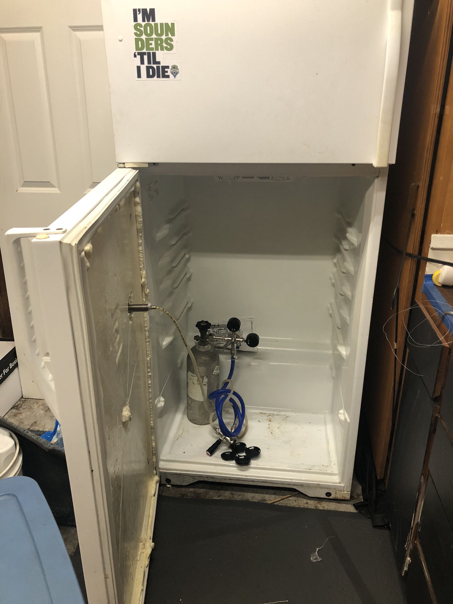 Home made kegerator and garage fridge/freezer - make an offer