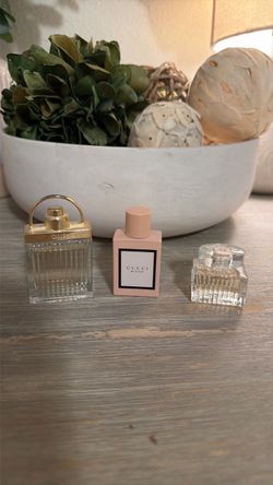 Chloé and Gucci Bloom Miniature Perfume Set