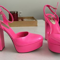 Pink Platform Heels