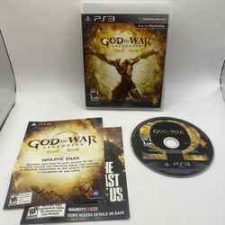 God of War: Ascension | Sony PlayStation 3 PS3 2012 | CIB Complete W/ 2 Inserts