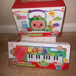 Cocomelon Yes Vegetables Basket Or Musical Keyboard $15 Each Item 