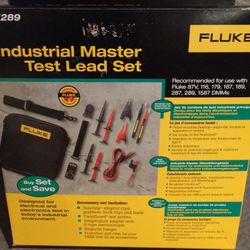 Fluke Industrial Master Test Lead Set, Nib 