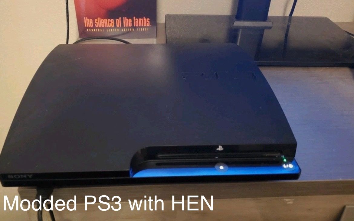 Modded Jailbroken PS3 And Controller