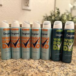 Degree Whole Body Deodorant Women & Men 