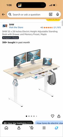 standing desk