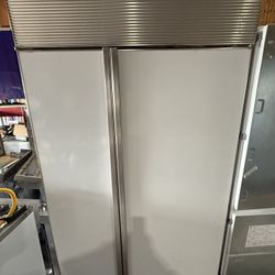 Sub Zero 48”Wide Panel Ready Built In Side By Side Refrigerator 