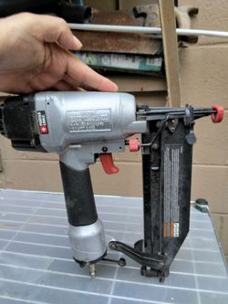 Staple air gun"