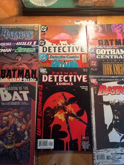 Batman comic book collection