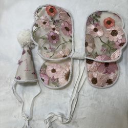 Fairy wings and customized number one hat