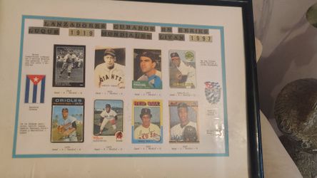 Cuban baseball player collectible