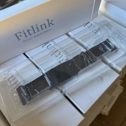 (30) Fitlink - Smart Watch Band Graphite Large - All New - Fitbit Replacement Bands 