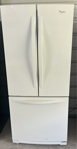 White French Door Refrigerator