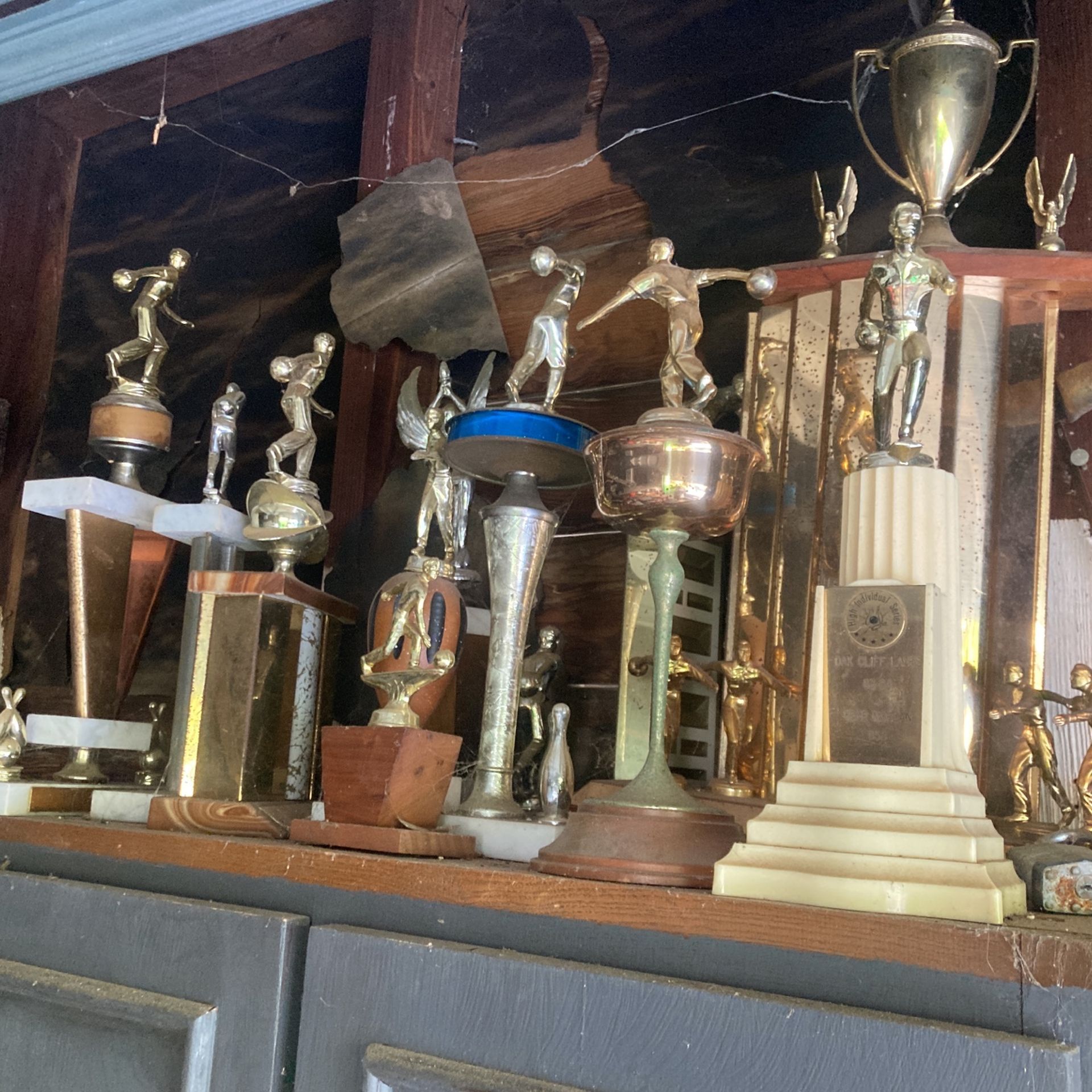 Vintage Bowling Trophies