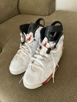 Air Jordan 6 Retro Size 9 White 