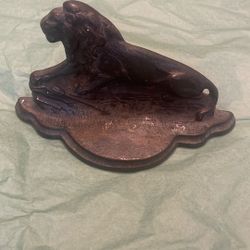 Antique Connecticut Foundry Lion Bookend 