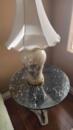 Marble End table