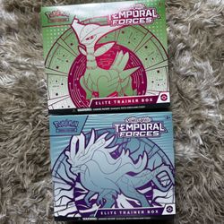 Tenporal Forces Elite Trainer Box Pokemon Cards 