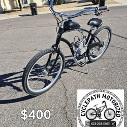 Gas Bike Not Electric Bike Motorized Bicycle Motor Bike Beach Cruiser Delivery Available