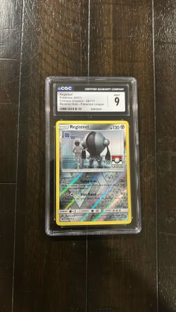 CGC 9 Registeel 051/111 League Promo Reverse Holo ENG Pokemon TCG 2017