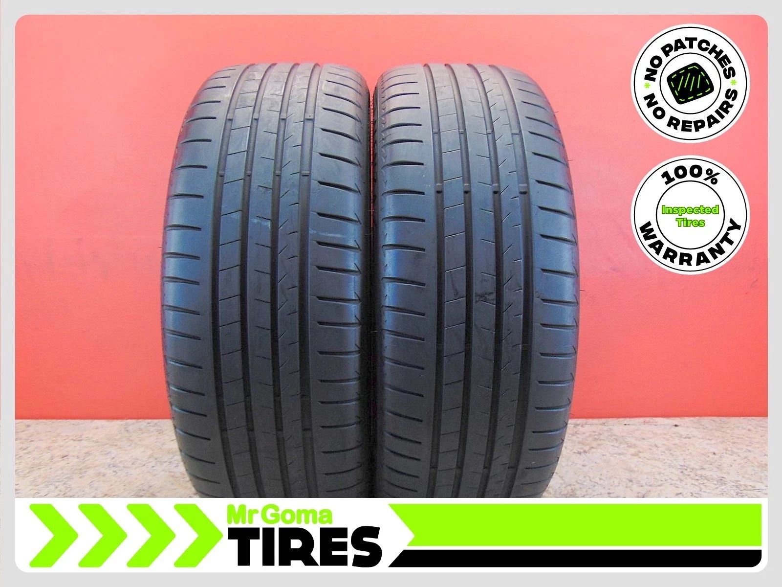 2 BRIDGESTONE ALENZA 001 MO 235/45R20 USED TIRES 7.7/32 TREAD NO PATCH * PRODUCTION YEAR 2022 * INSTALLATION INCLUDED *
