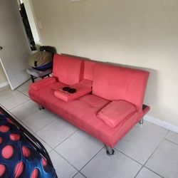 Folding Futon Couch   Yes It's Available 
