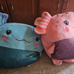 Kids Squish Toy Stuffed Animal Axolotl