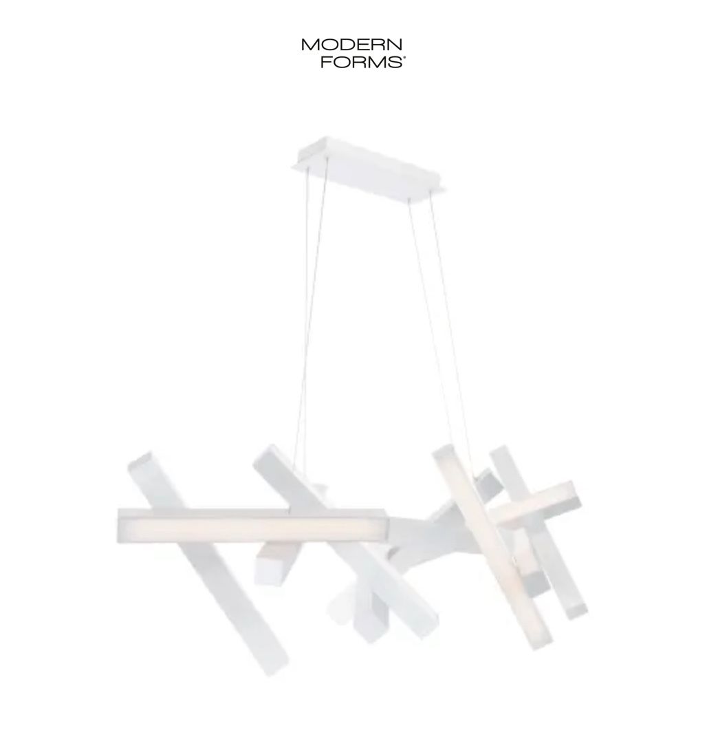 Modern Forms Chaos 48" Wide LED Suspended Abstract Chandelier