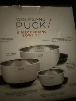 Wolfgang puck six bowl mix mixing set