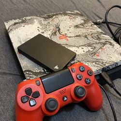 1TB PS4 +Controller & 2TB HARD DRIVE